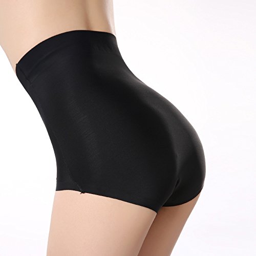 Women Seamless Sexy Tummy Control Shapewear Body-Shaping Clothes Pull-Up  Bottom Bracket Bodywear (Color : Black, Size : XXX-Large)